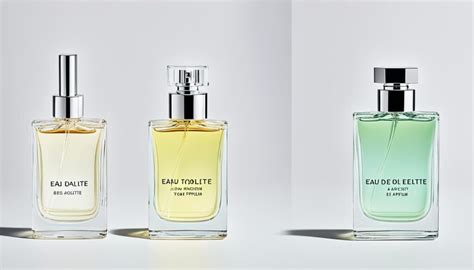 diferença entre eau de toilette e eau de toilette black